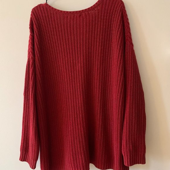 Oversize Chunky Knit Sweater (Urban Outfitters) - Picture 2 of 5